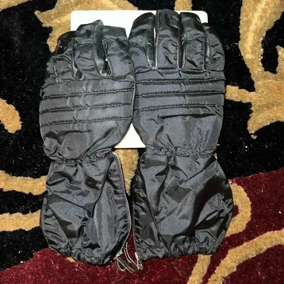 Wells Lamont Men’s Vintage Snowmobile Leather Nylon Gloves Size Medium - Picture 1 of 7